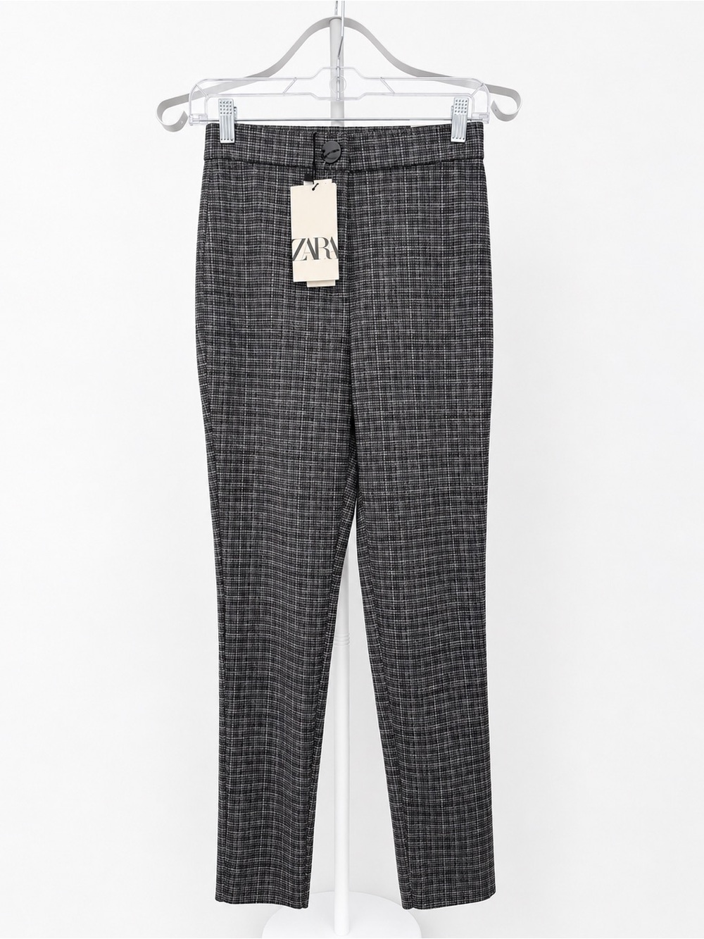 Zara slim plaid pants